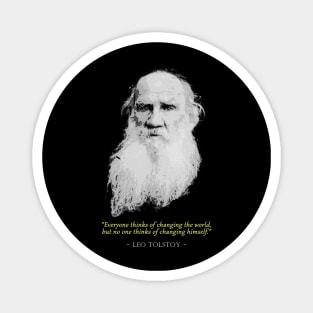 Leo Tolstoy Quote Magnet